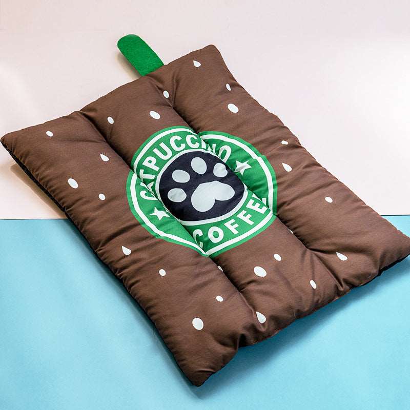 Kühlmatte im Kaffee Design