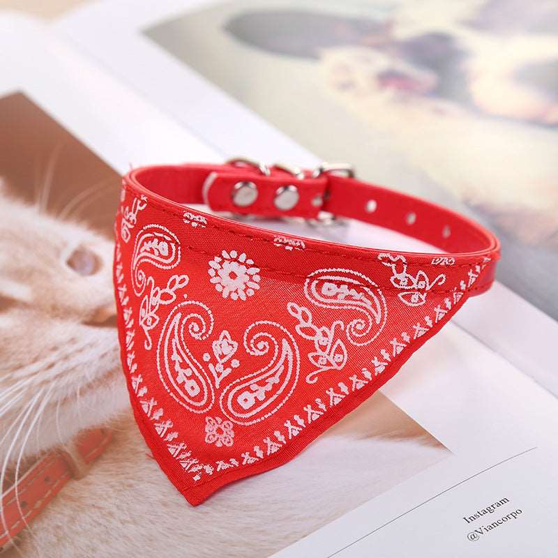 Hunde Bandana Halsband in Rot