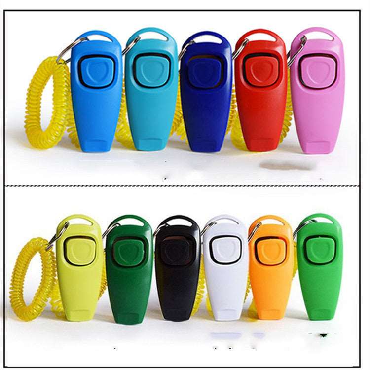 Multifunktionaler 2 in 1 Clicker für Hunde