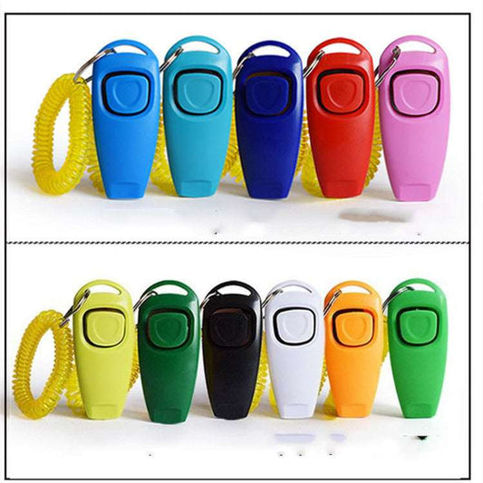 Multifunktionaler 2 in 1 Clicker für Hunde