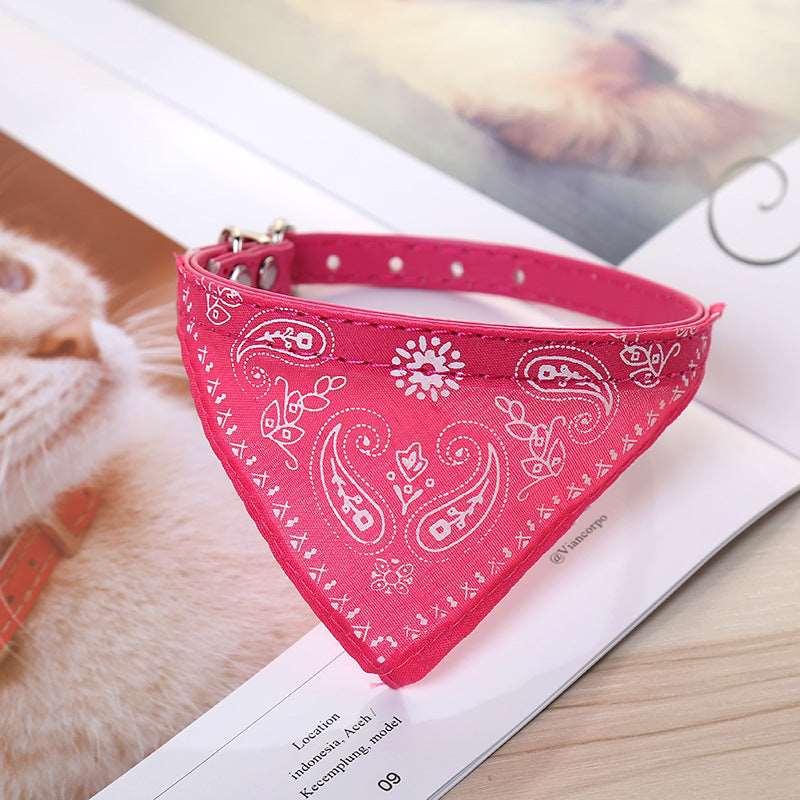 Hunde Bandana Halsband in Pink