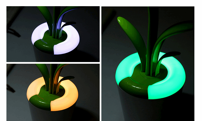 Tischlampe mit Sanftem Licht Farbwechsel