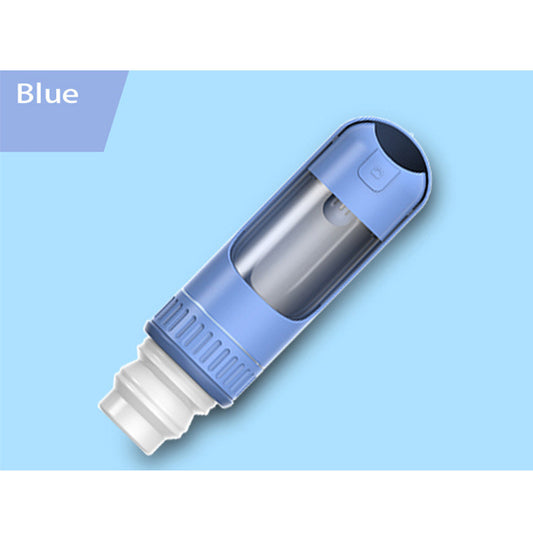 Transportable Futter und Trinkflasche