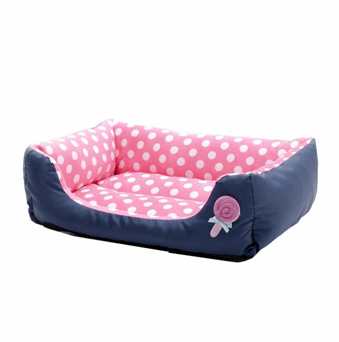 Lollipop Hundebett in Pink