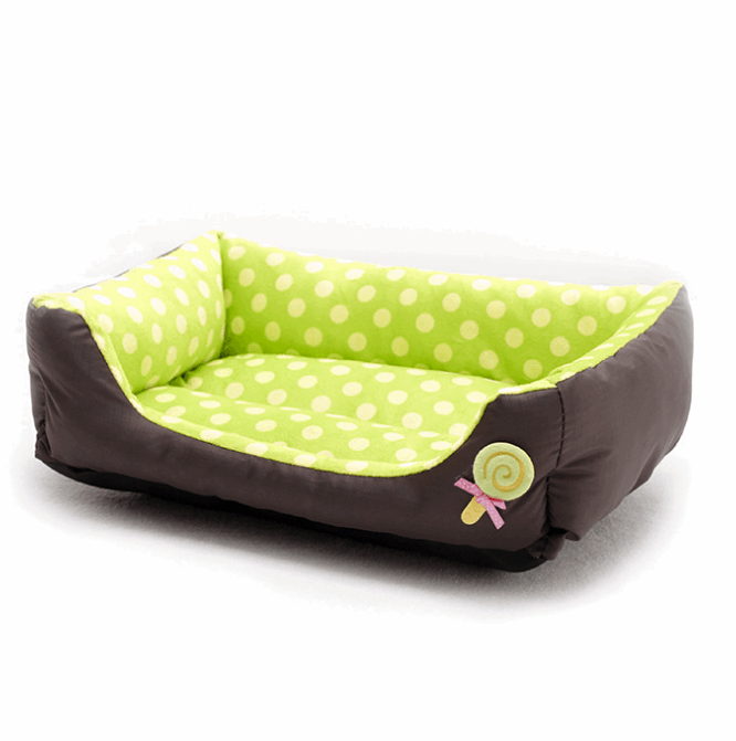 Lollipop Hundebett in Grün