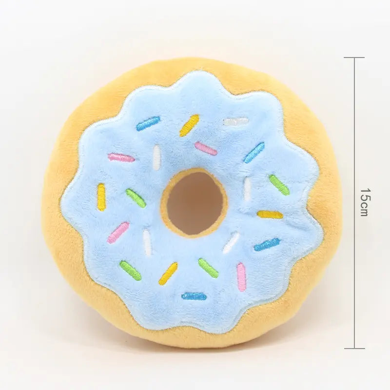 Donut Plueschtier in Blau
