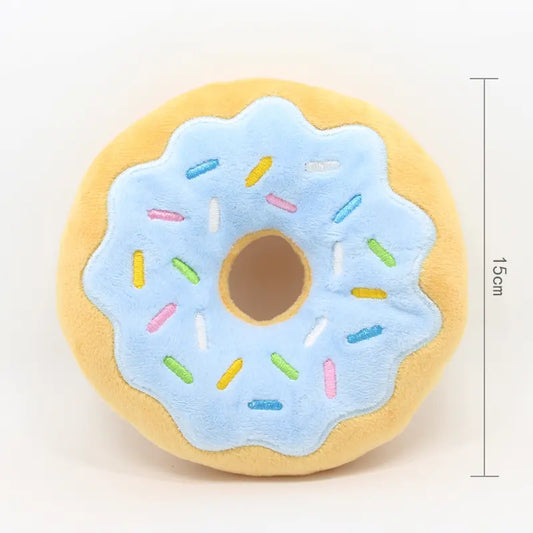 Donut Plueschtier in Blau