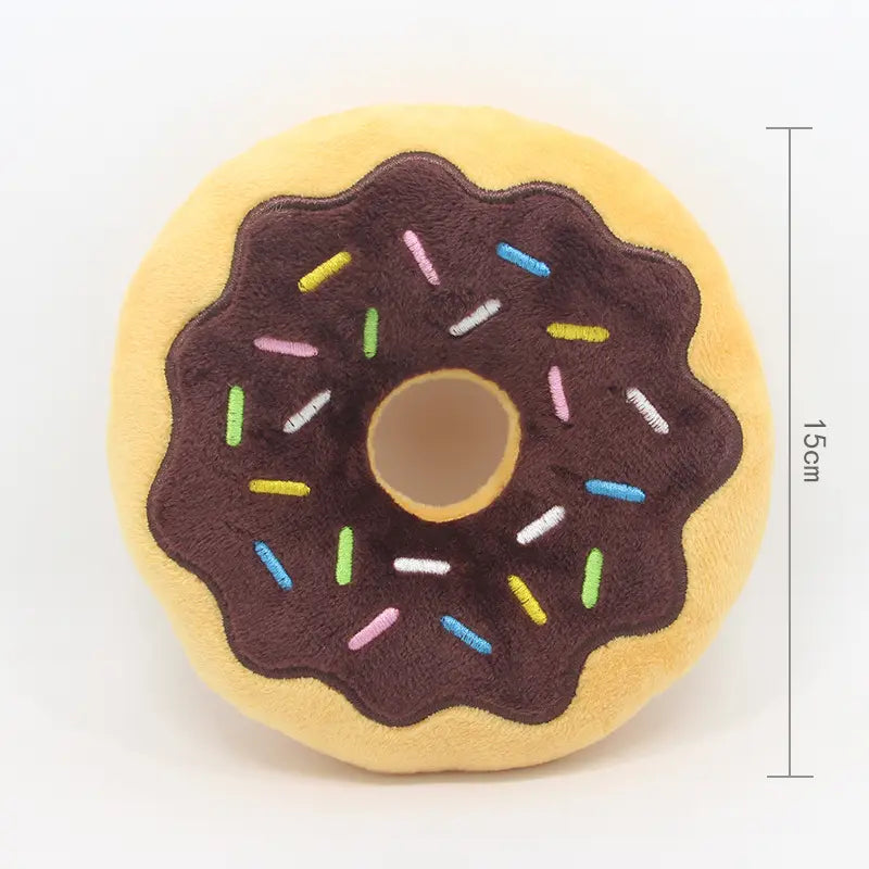 Donut Plueschtier in Braun