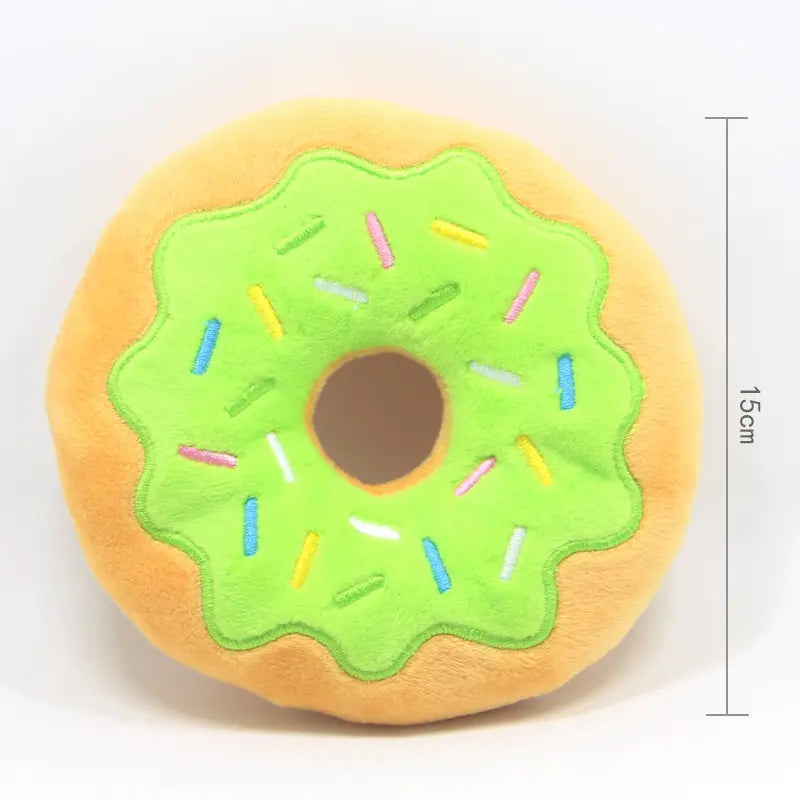 Donut Plueschtier in Grün