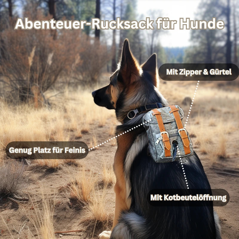Funktionaler Abenteuerrucksack Deutscher Schaeferhund