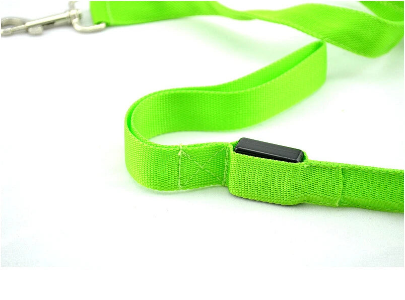 LED Hundeleine mit USB Akku