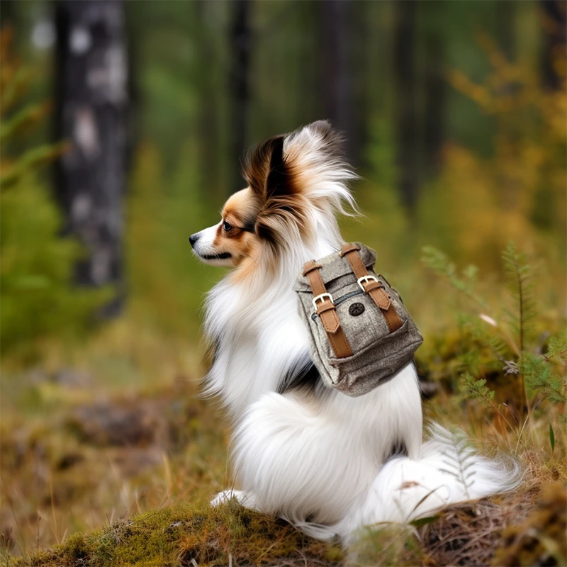 Papillon Hunderucksack