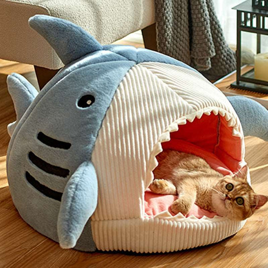 Haifisch Katzenbett