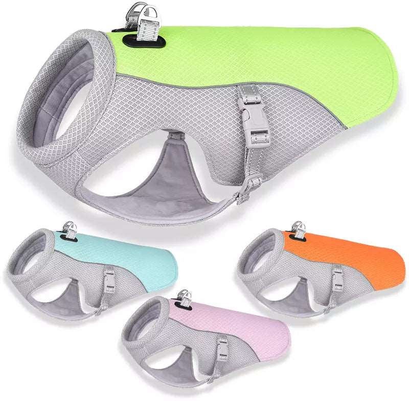 Kuehlende Hundeweste in allen Farben