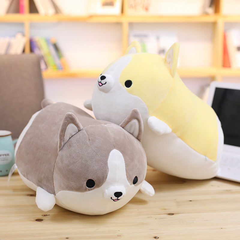 zwei Kawaii Hündchen-Stofftier