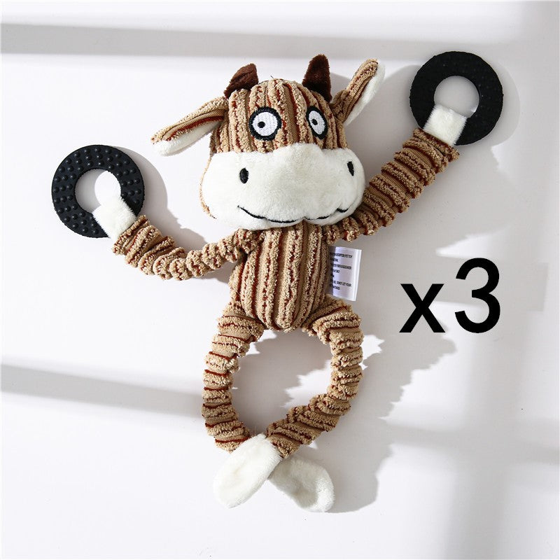 Hundekauspielzeug Sets- Lustige Tiere