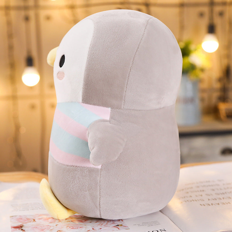 Pinguin Plüschtier von der Seite