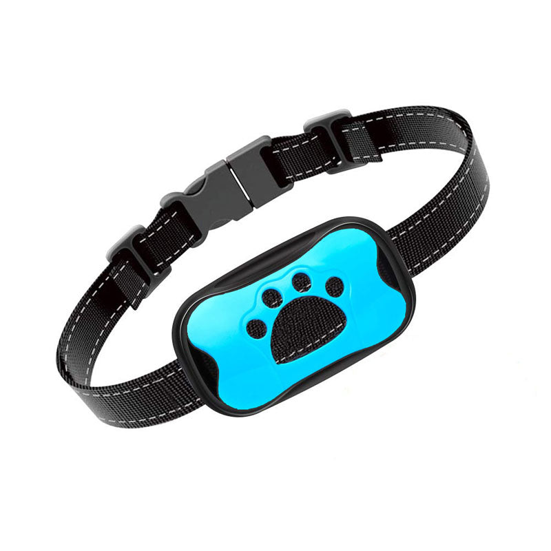 Anti-Bell-Halsband für Hunde blau