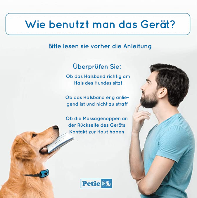 Anti-Bell-Halsband wie man es benutzt
