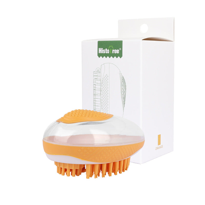 Hundebadebürste 2-in-1 Pet SPA OVP orange
