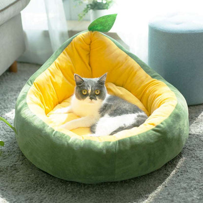 Fluffiges Katzen Bett.