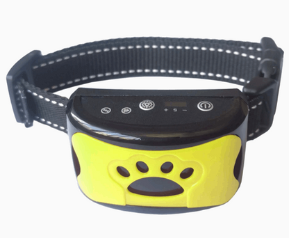 Anti-Bell Hundehalsband in Gelb