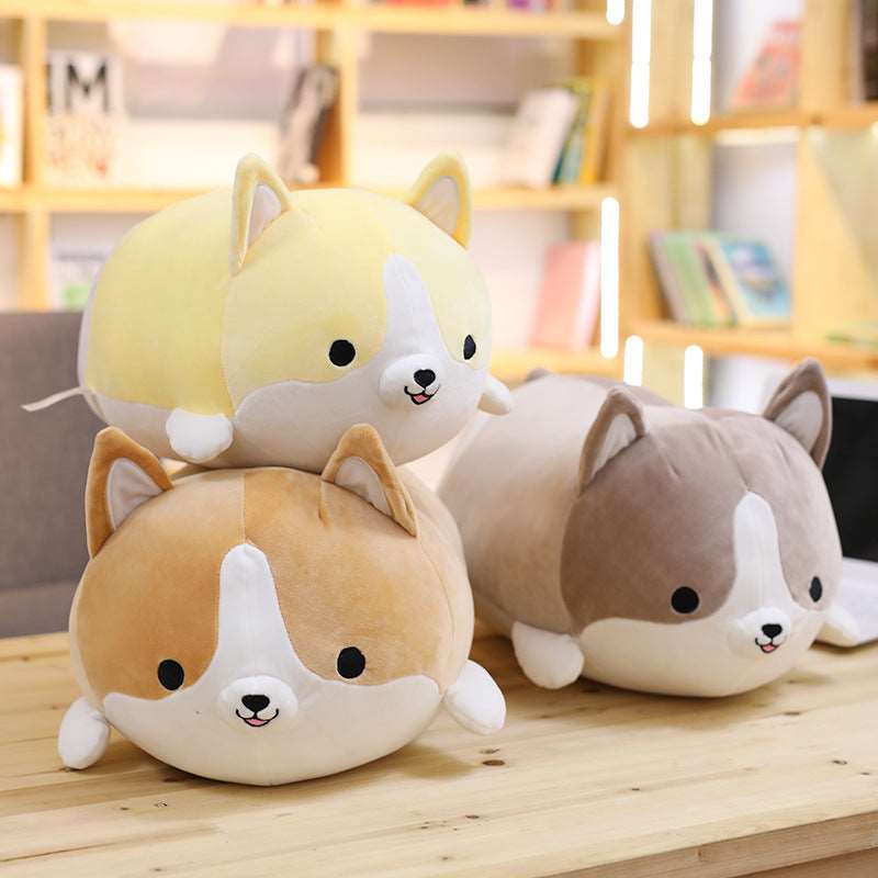 drei Kawaii Hündchen-Stofftier