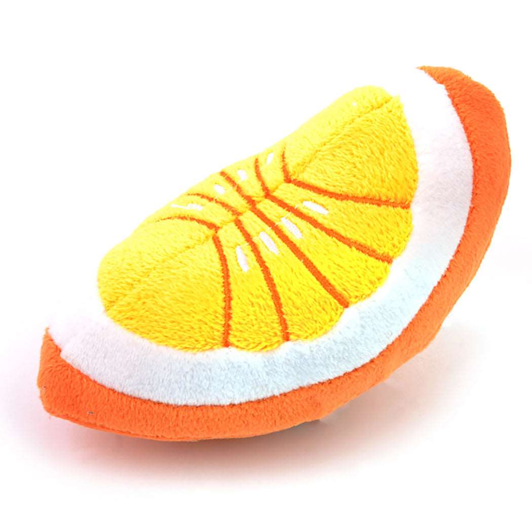 Haustierplüschtier Orange