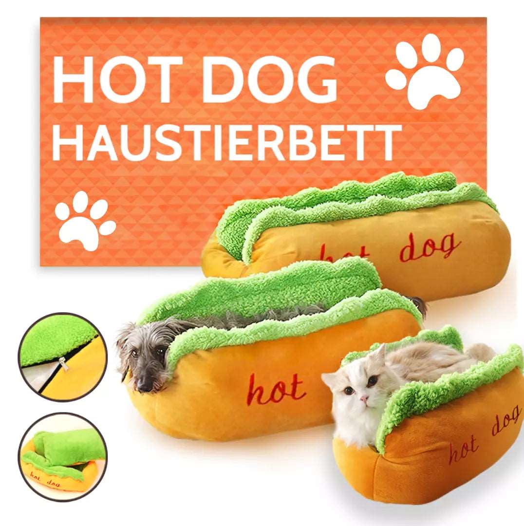 Hot Dog Haustierbett