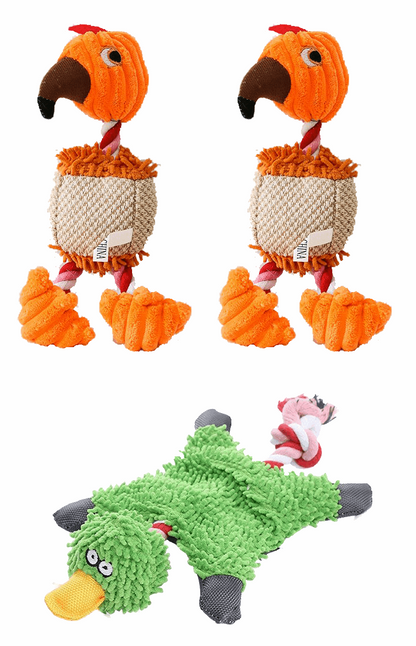 Hundekauspielzeug Sets- Lustige Tiere