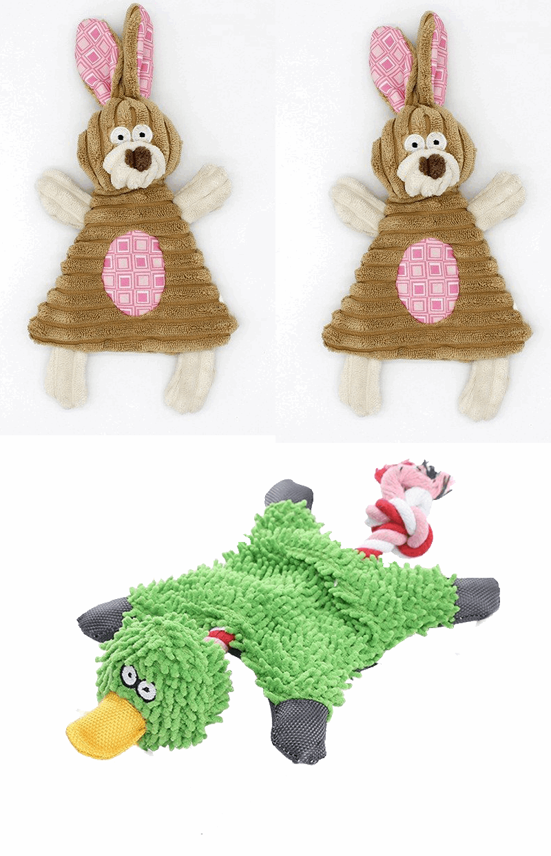 Hundekauspielzeug Sets- Lustige Tiere