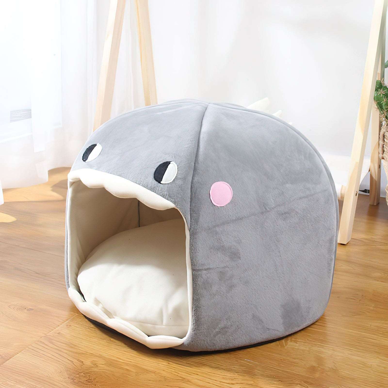 Kuscheliges Kawaii Katzenbett.