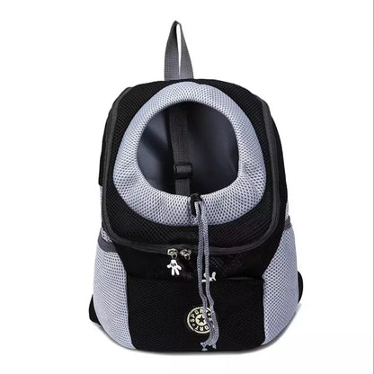 Hunderucksack in Schwarz