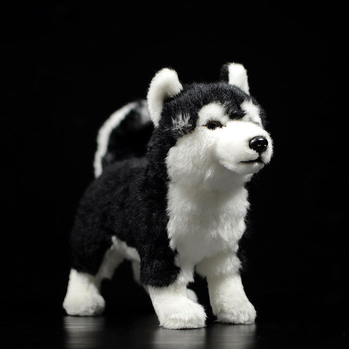 Siberian husky plush clearance coat