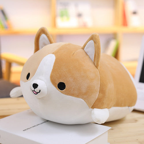 Kawaii Süßes Hündchen Stofftier-Kissen.