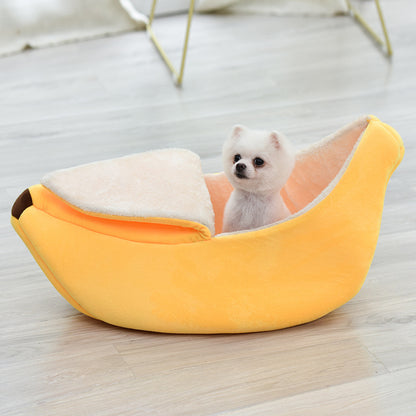 Bananen Hundebett