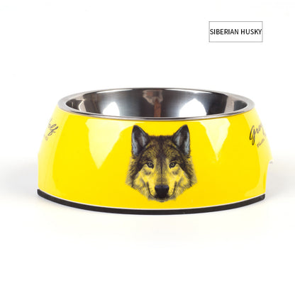Futternapf  yellow husky