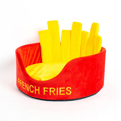 Bild von Pommes-Katzenbett